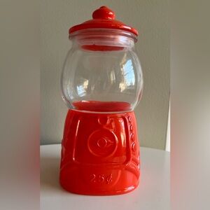 Target Dollar Spot Bullseye Red Gumball Holder